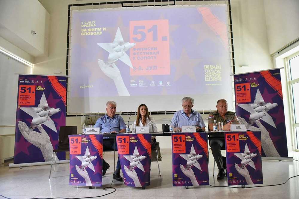 Конференција за медије 51. Филмског фестивала у Сопоту, 27.06. 2023. Југословенска кинотека, Мулти сала